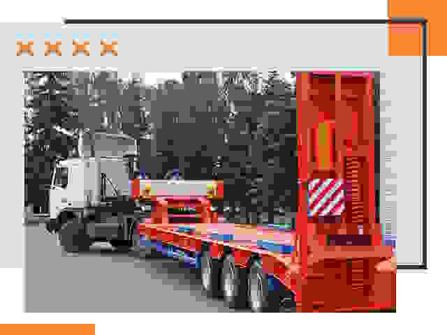 Перевозки на тралах и платформах в Медногорске